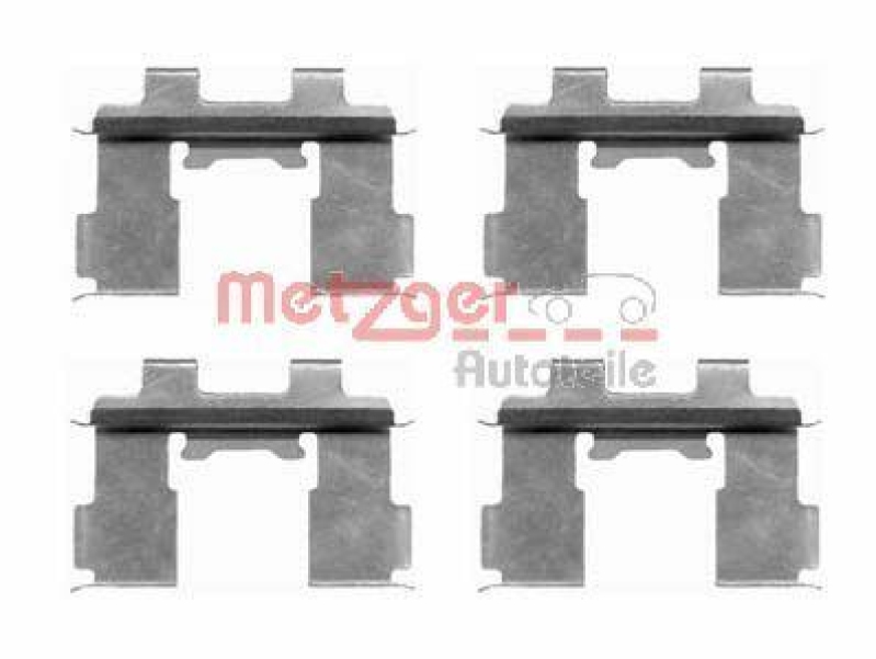 METZGER 109-1630 Zubeh&ouml;rsatz, Scheibenbremsbelag f&uuml;r SUZUKI