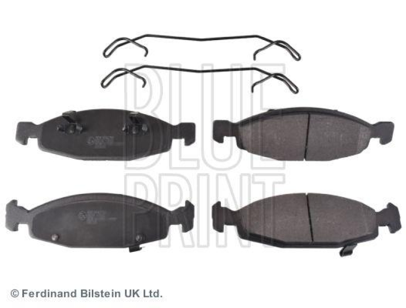 BLUE PRINT ADA104216 Bremsbelagsatz mit Befestigungsmaterial für Chrysler