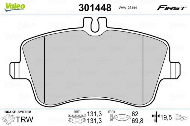 VALEO 301448 SBB-Satz FIRST