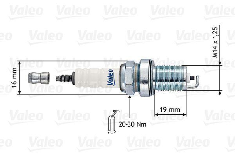 VALEO 246881 Zündkerzen CHRYS Gd Voyager HYUND Getz