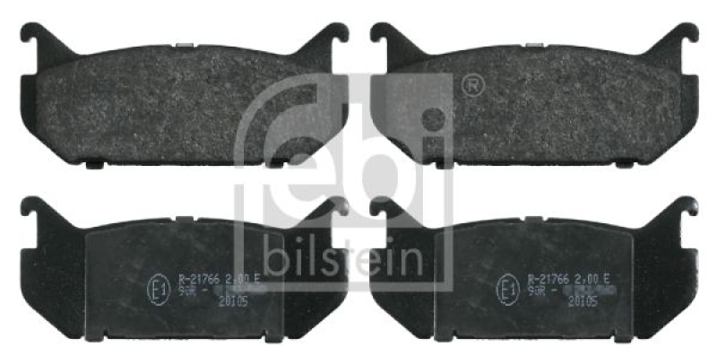 FEBI BILSTEIN 16194 Bremsbelagsatz für Ford