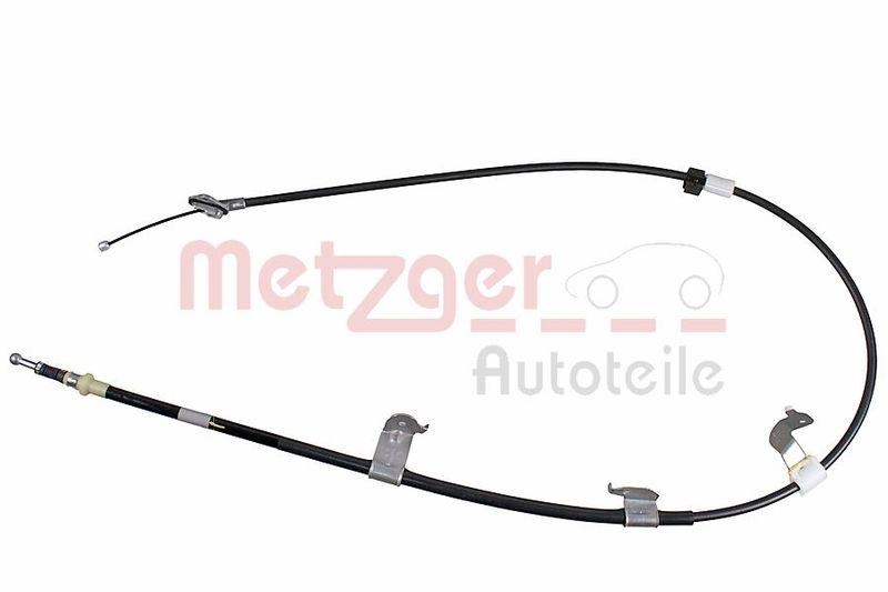 METZGER 17.9009 Seilzug, Feststellbremse für TOYOTA hinten links