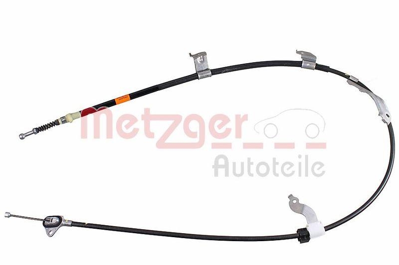 METZGER 17.9010 Seilzug, Feststellbremse für TOYOTA hinten rechts