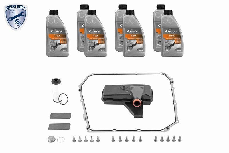 VAICO V10-3220 Teilesatz, Automatikgetriebe-Ölwechsel 7-Gang S-Tronic (Dsg) für VW