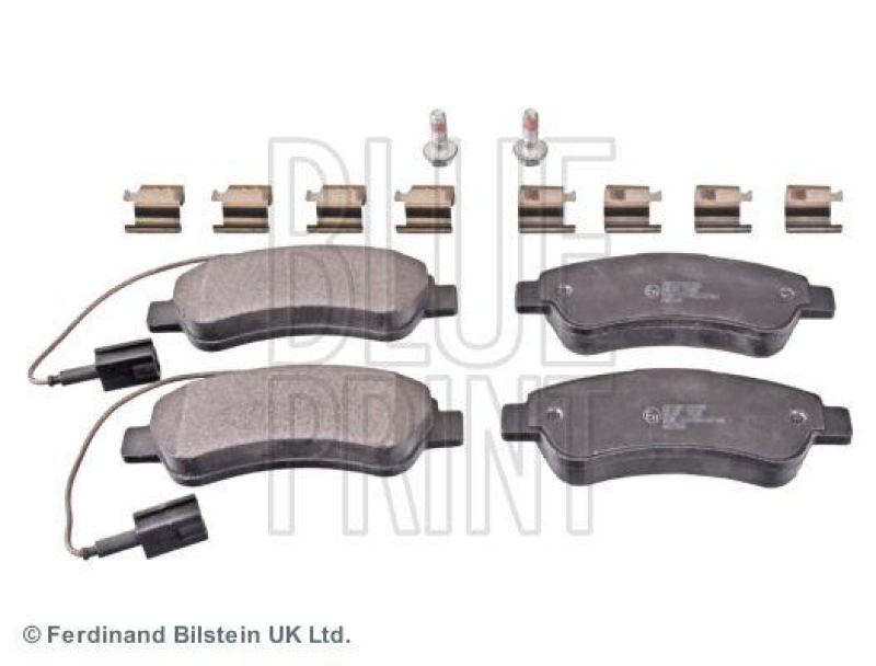 BLUE PRINT ADP154211 Bremsbelagsatz mit Befestigungsmaterial f&uuml;r CITROEN