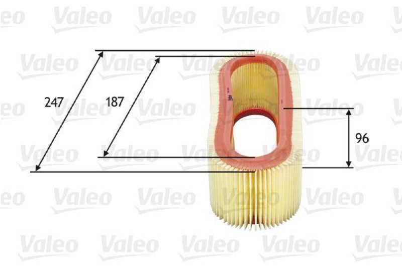 VALEO 585643 Luftfilter