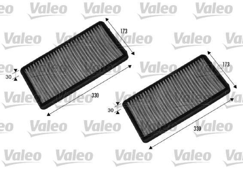 VALEO 698857 Innenraumluftfilter