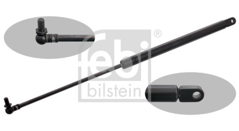 FEBI BILSTEIN 49810 Gasdruckfeder für Seitenklappe für Scania