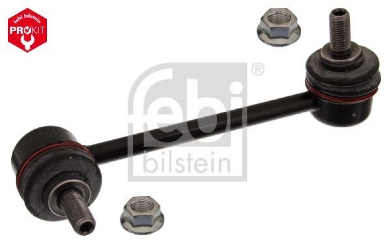 FEBI BILSTEIN 41186 Verbindungsstange mit Sicherungsmuttern für MITSUBISHI