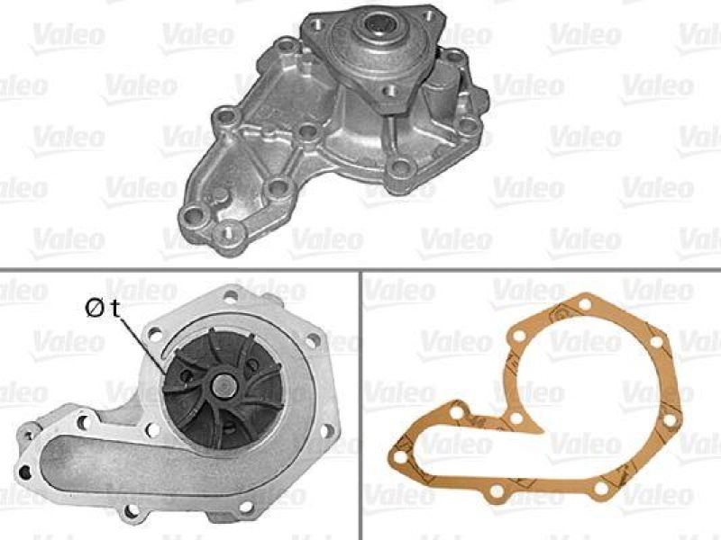 VALEO 506019 Wasserpumpe DACIA, MITSUBISHI, OPEL, REN