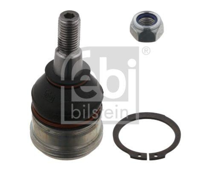 FEBI BILSTEIN 33609 Traggelenk mit Sprengring und Sicherungsmutter für MITSUBISHI