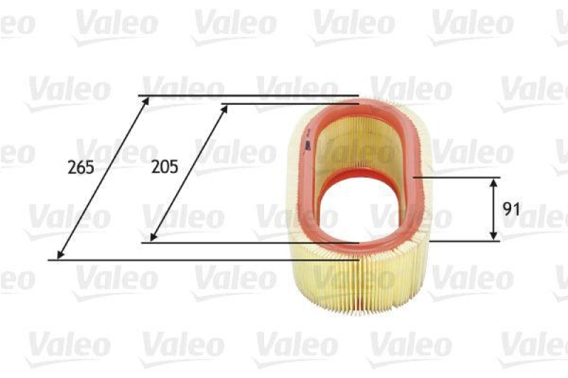 VALEO 585647 Luftfilter