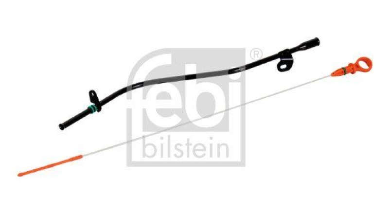 FEBI BILSTEIN 180765 Ölpeilstab für Motor, mit Führungstrichter für Peugeot