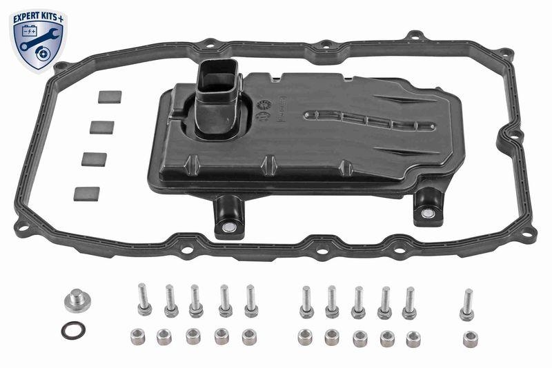 VAICO V10-3222-BEK Teilesatz, Automatikgetriebe-Ölwechsel 8-Gang (0C8) - Aisin Warner für VW