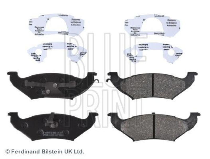 BLUE PRINT ADA104235 Bremsbelagsatz für Chrysler