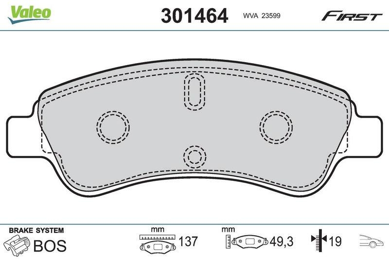 VALEO 301464 SBB-Satz FIRST