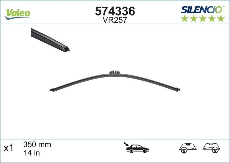 VALEO 574336 Silencio Original Front FBOE (x2) VR257