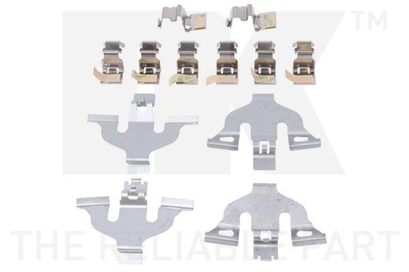NK 7947042 Zubehörsatz, Scheibenbremsbelag für AUDI