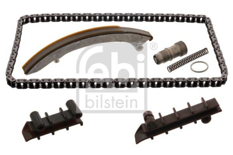 FEBI BILSTEIN 30305 Steuerkettensatz für Nockenwelle, mit Gleitschienen und Kettenspanner für Mercedes-Benz