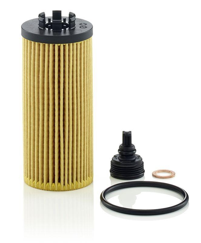 MANN-FILTER HU 6012 z KIT Ölfilter für BMW