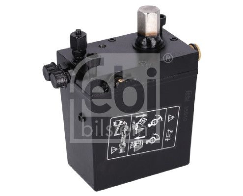 FEBI BILSTEIN 35510 Hydraulikpumpe für Fahrerhauskippvorrichtung für Volvo