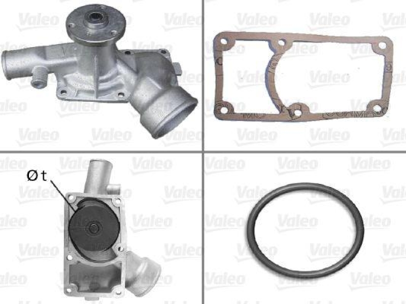 VALEO 506031 Wasserpumpe OPEL, VAUXHALL GM CORSA