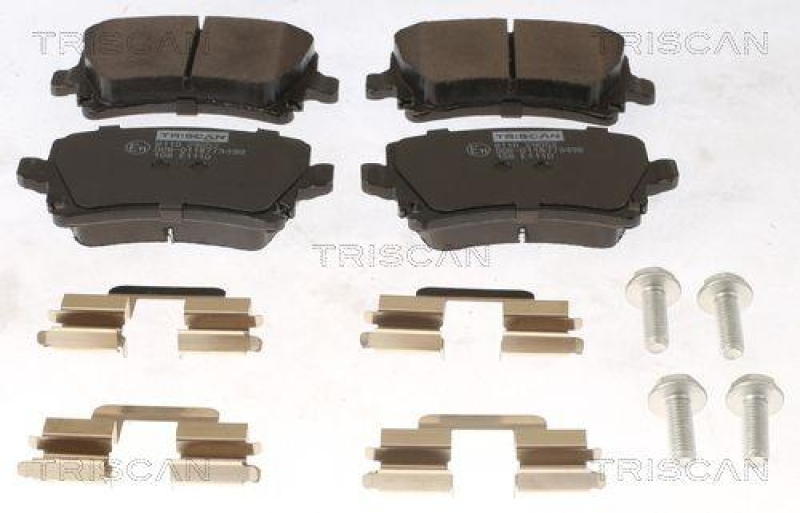 TRISCAN 8110 29052 Bremsbelag Hinten für Vw Touran