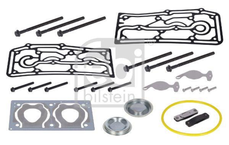 FEBI BILSTEIN 179696 Zylinderkopfdichtungssatz für Luftpresser, mit Schrauben für DAF