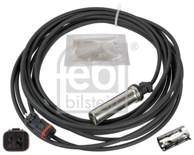 FEBI BILSTEIN 174326 ABS-Sensor mit Hülse und Fett für RENAULT (RVI)