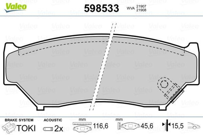 VALEO 598533 SBB-Satz PREMIUM