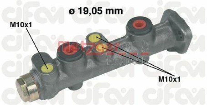 METZGER 202-028 Hydr. Hauptbremszylinder Cifam für FIAT/SEAT