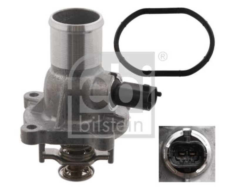 FEBI BILSTEIN 33683 Thermostat mit Dichtung für Opel