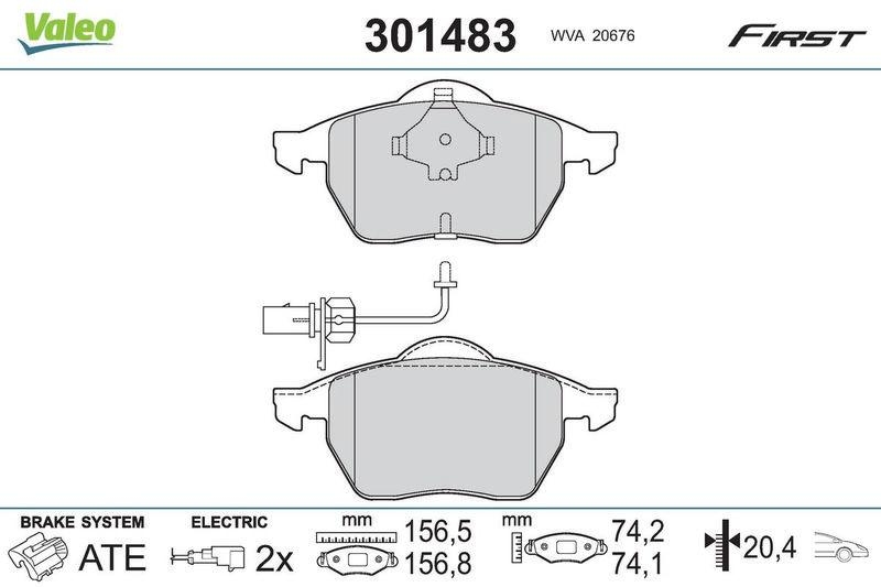 VALEO 301483 SBB-Satz FIRST