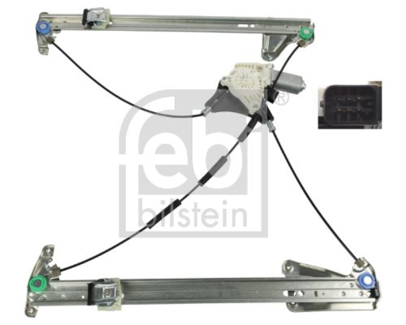 FEBI BILSTEIN 174328 Fensterheber mit Motor für Mercedes-Benz