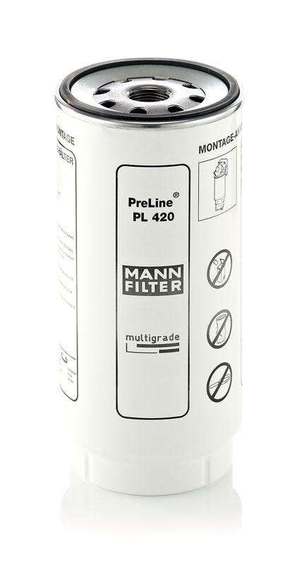 MANN-FILTER PL 420 x Kraftstoffilter für DAF