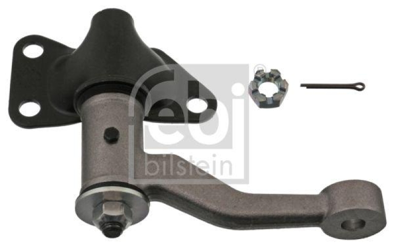 FEBI BILSTEIN 42683 Lenkzwischenhebel mit Kronenmutter und Splint für NISSAN