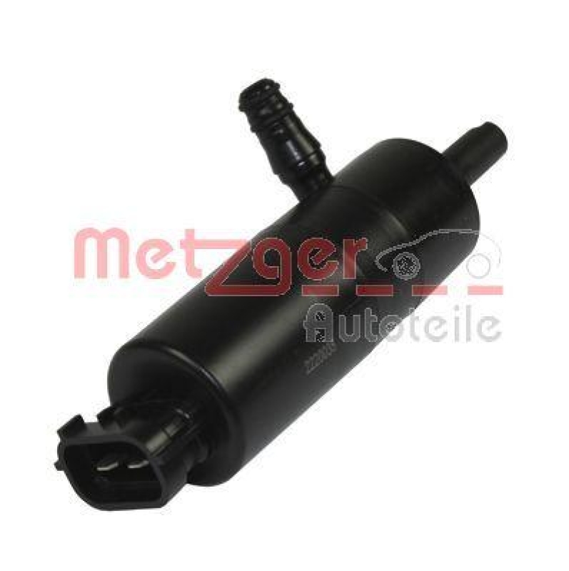 METZGER 2220035 Waschwasserpumpe, Scheinwerferreinigung f&uuml;r OPEL/SAAB vorne