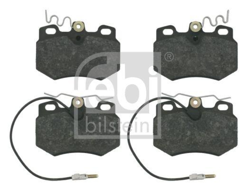 FEBI BILSTEIN 16242 Bremsbelagsatz für Peugeot