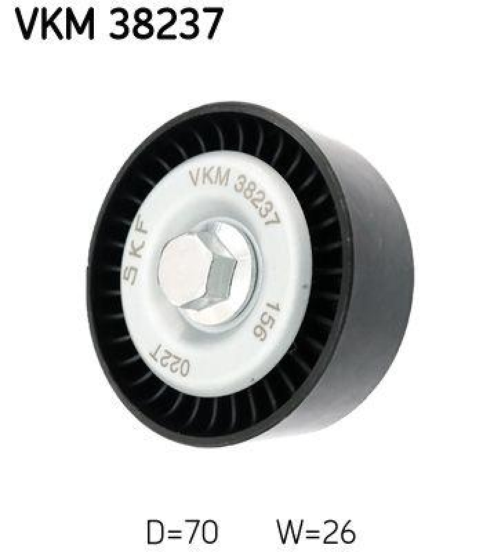 SKF VKM 38237 Umlenk-/Führungsrolle Keilrippenriemen