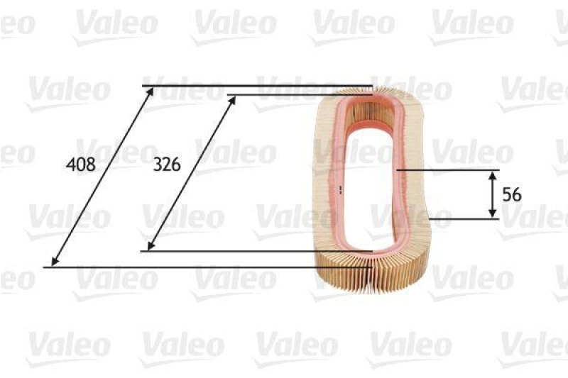 VALEO 585667 Luftfilter