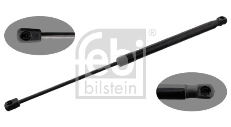 FEBI BILSTEIN 47070 Gasdruckfeder für Heckklappe für VW-Audi