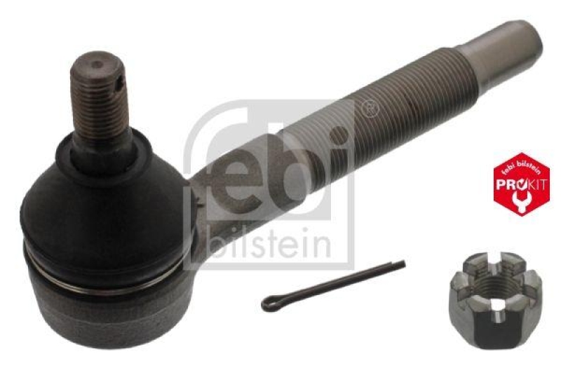 FEBI BILSTEIN 42687 Spurstangenendstück mit Kronenmutter und Splint für NISSAN