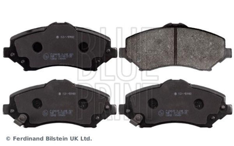 BLUE PRINT ADA104213 Bremsbelagsatz für Fiat PKW