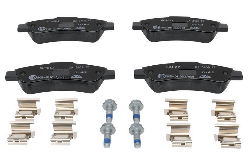 ATE 13.0460-4812.2 Bremsbelagsatz Scheibenbremse für Hinterachse
