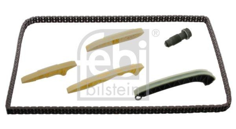 FEBI BILSTEIN 30330 Steuerkettensatz für Nockenwelle, mit Gleitschienen und Kettenspanner für Mercedes-Benz