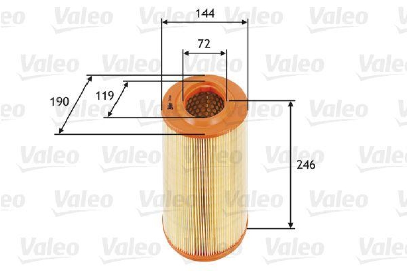 VALEO 585669 Luftfilter