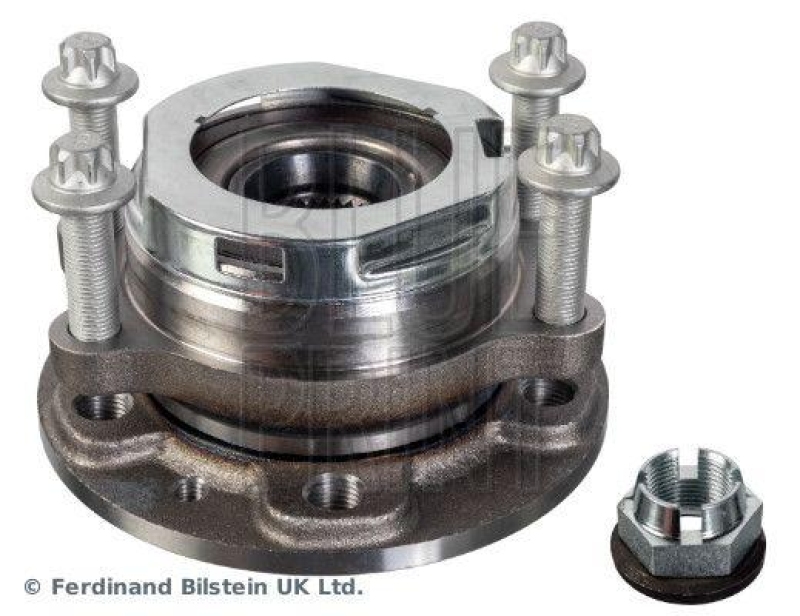 BLUE PRINT ADBP820039 Radlagersatz mit Radnabe und ABS-Impulsring für Renault