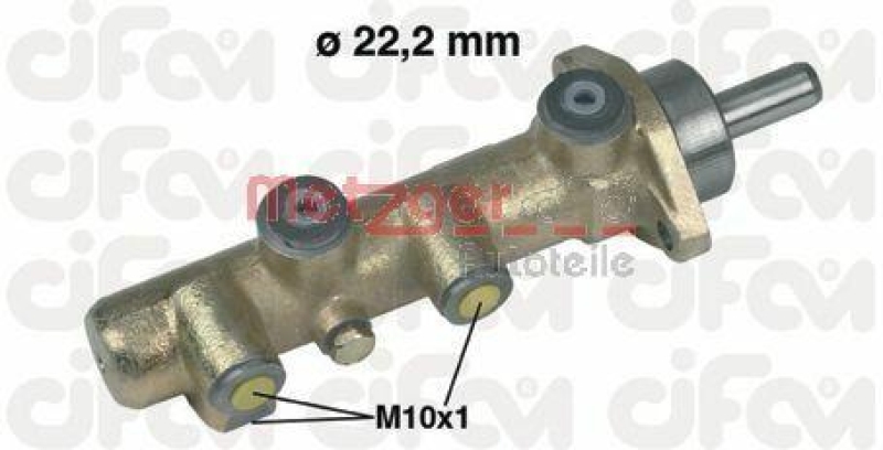 METZGER 202-130 Hydr. Hauptbremszylinder Cifam für CITROEN/FIAT/PEUG