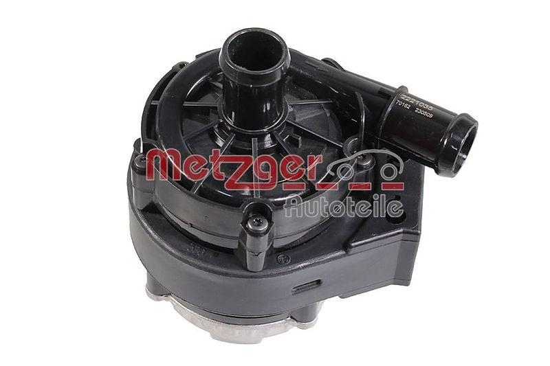 METZGER 2221035 Zusatzwasserpumpe f&uuml;r AUDI/CUPRA/SEAT/SKODA/VW