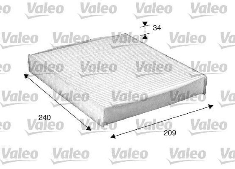 VALEO 698882 Innenraumluftfilter